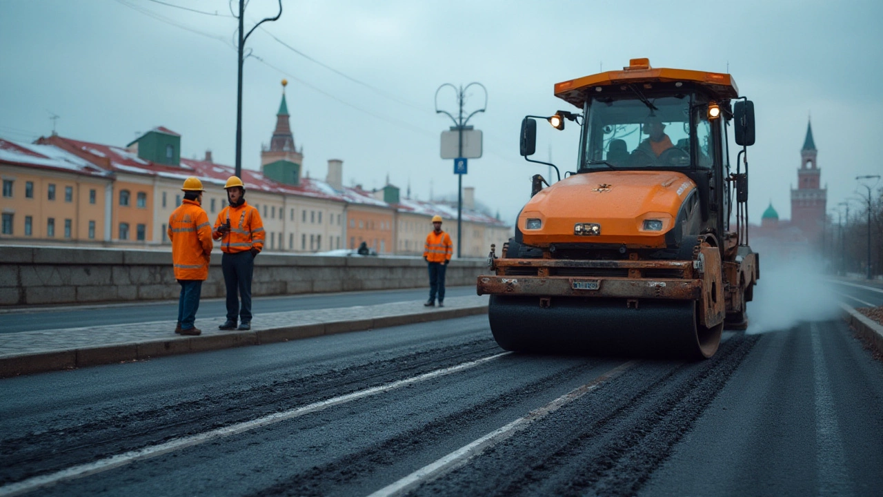 Асфальтоукладчики: идеальная поверхность