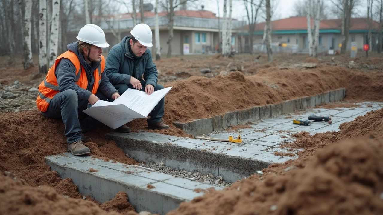 Толщина ленточного фундамента: как выбрать правильно