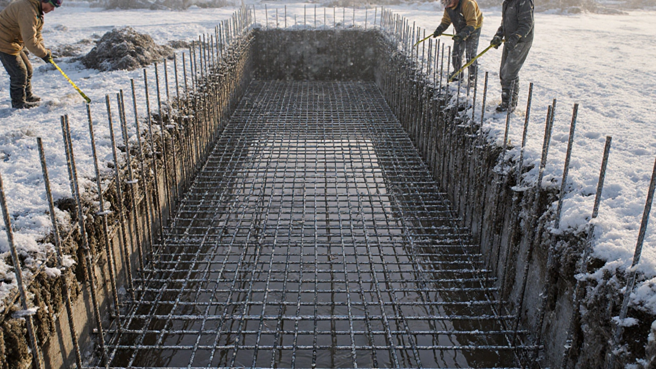 Сколько арматуры нужно на фундамент под дом 10 на 12 метров: точный расчет