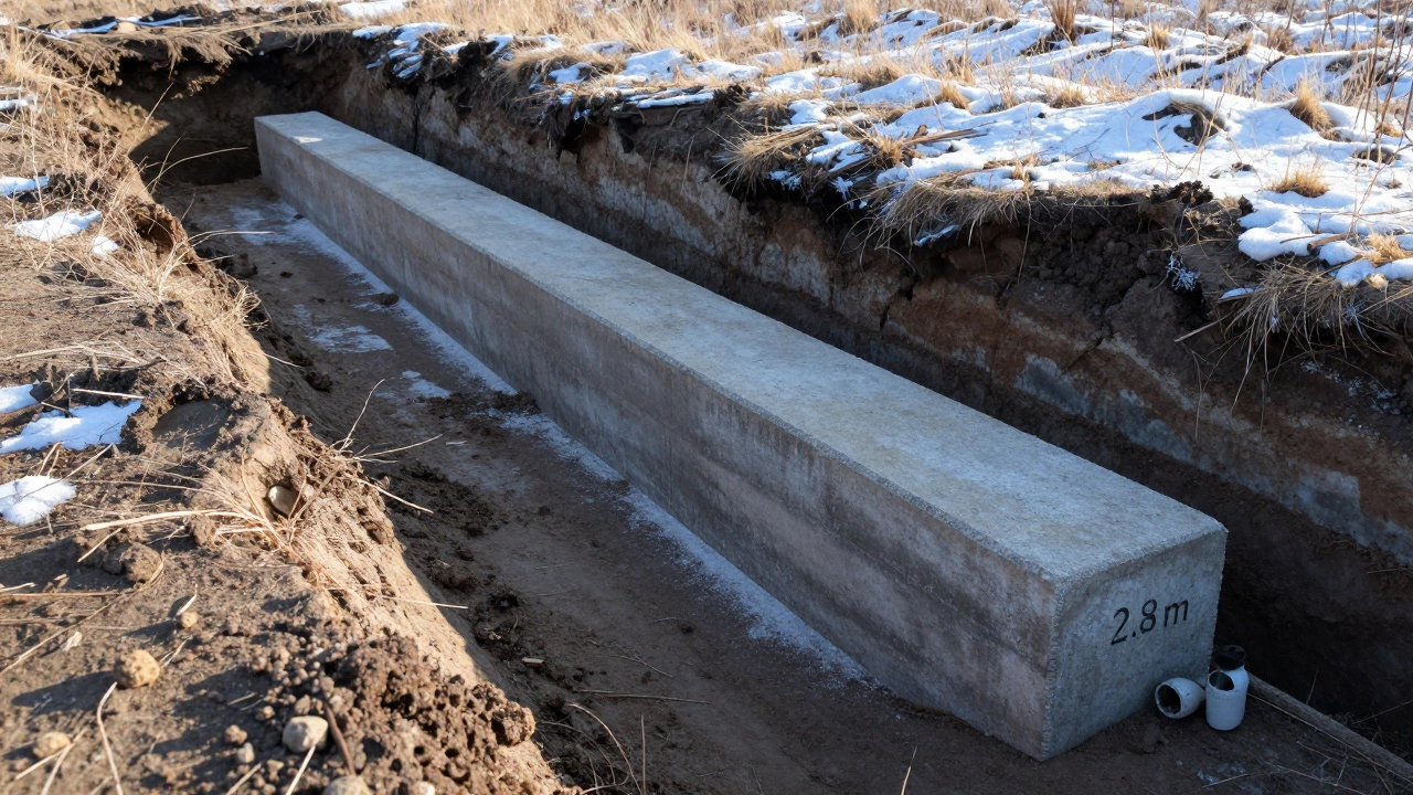 Какого размера должен быть фундамент для двухэтажного дома: расчет по грунту, нагрузке и материалу