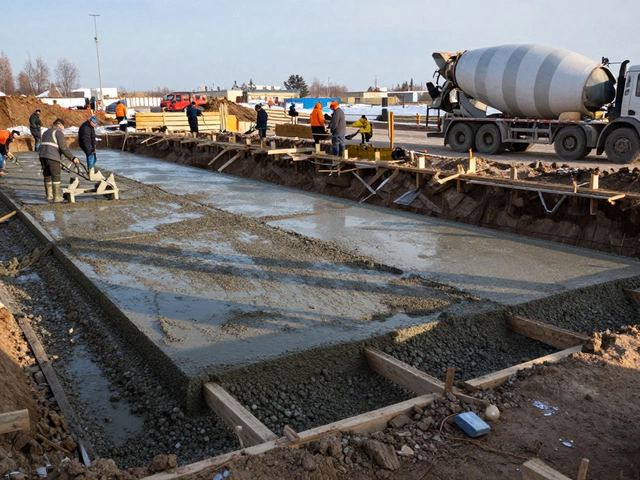 Сколько стоит залить фундамент под дом 8 на 10 в 2026 году: полный расчет стоимости