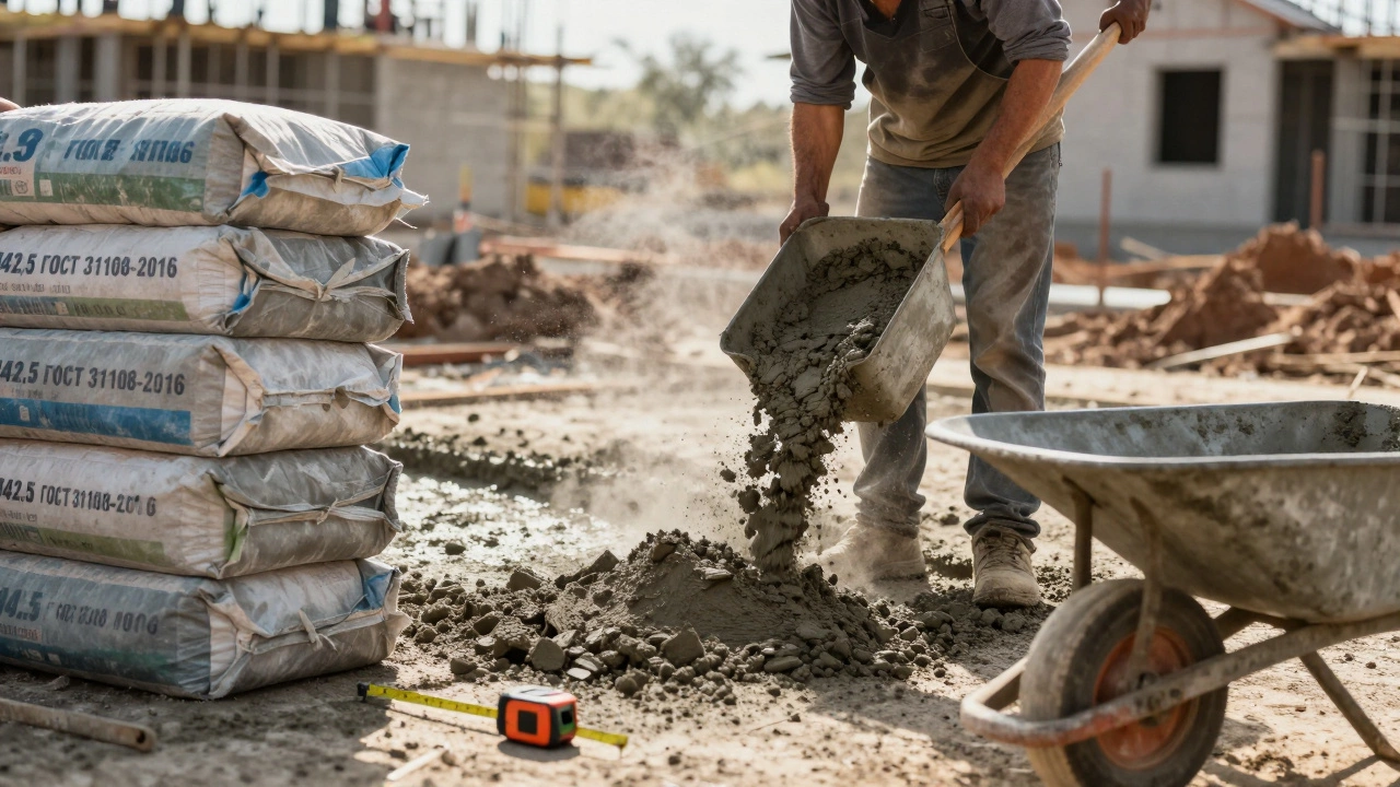Что значит цемент М42,5 и почему его выбирают для строительства?