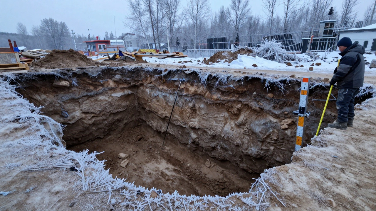 Какой глубины должен быть фундамент для одноэтажного дома в Сибири?