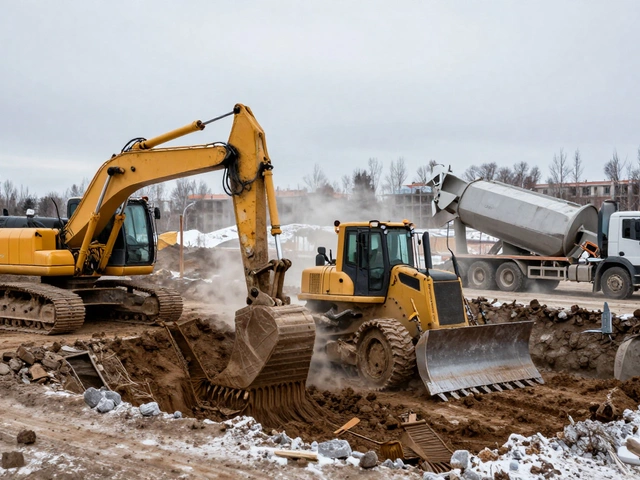 Как называется строительная техника: полный список видов и их назначение