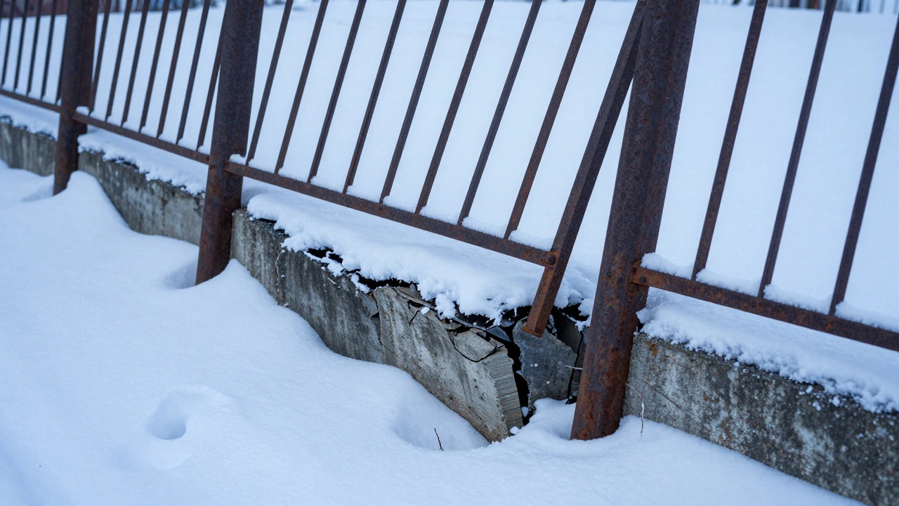 Глубина фундамента для забора: точный расчет и нормы СНиП