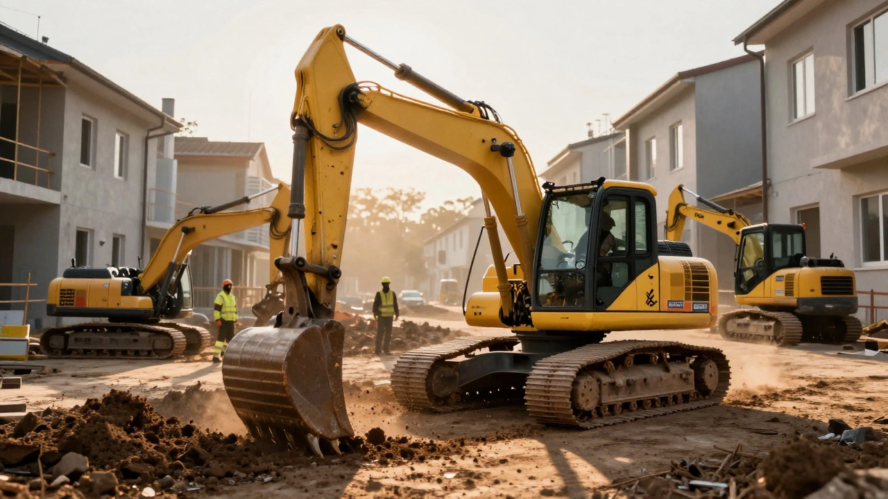 Какая спецтехника выгоднее всего для строительства в 2026 году